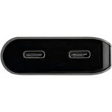 StarTech.com Adaptador Multipuertos USB-C - Docking Station USB Tipo C a HDMI o Mini DisplayPort 4K60 - Replicador de Puertos USBC PD 100W - Hub USB 4 Puertos - Red - con Cable de 30cm (DKT31CMDPHPD)