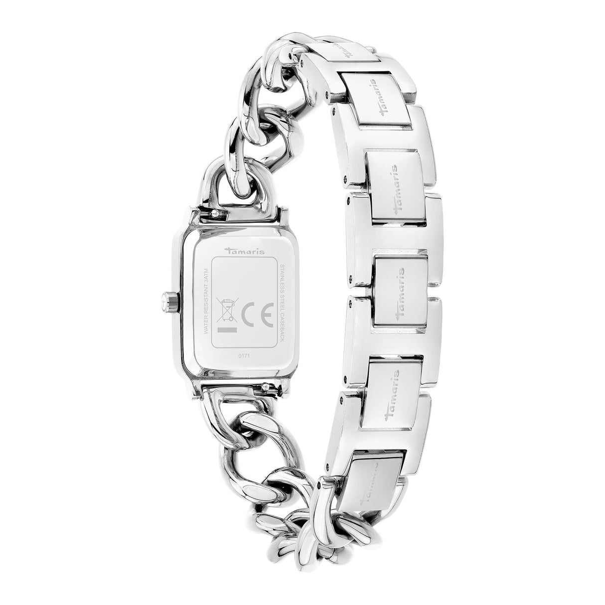 Tamaris Reloj Analógico para Mujeres de Cuarzo con Correa en Acero Inoxidable TT-0171-MQ