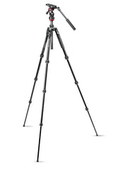 Manfrotto Befree Live Twist - Trípode de Viaje en Aluminio con Cierre de Rosca para Cámara Reflex, CSC, Cámaras Compactas - Para Contenido Creativo, Videos, Vlogging