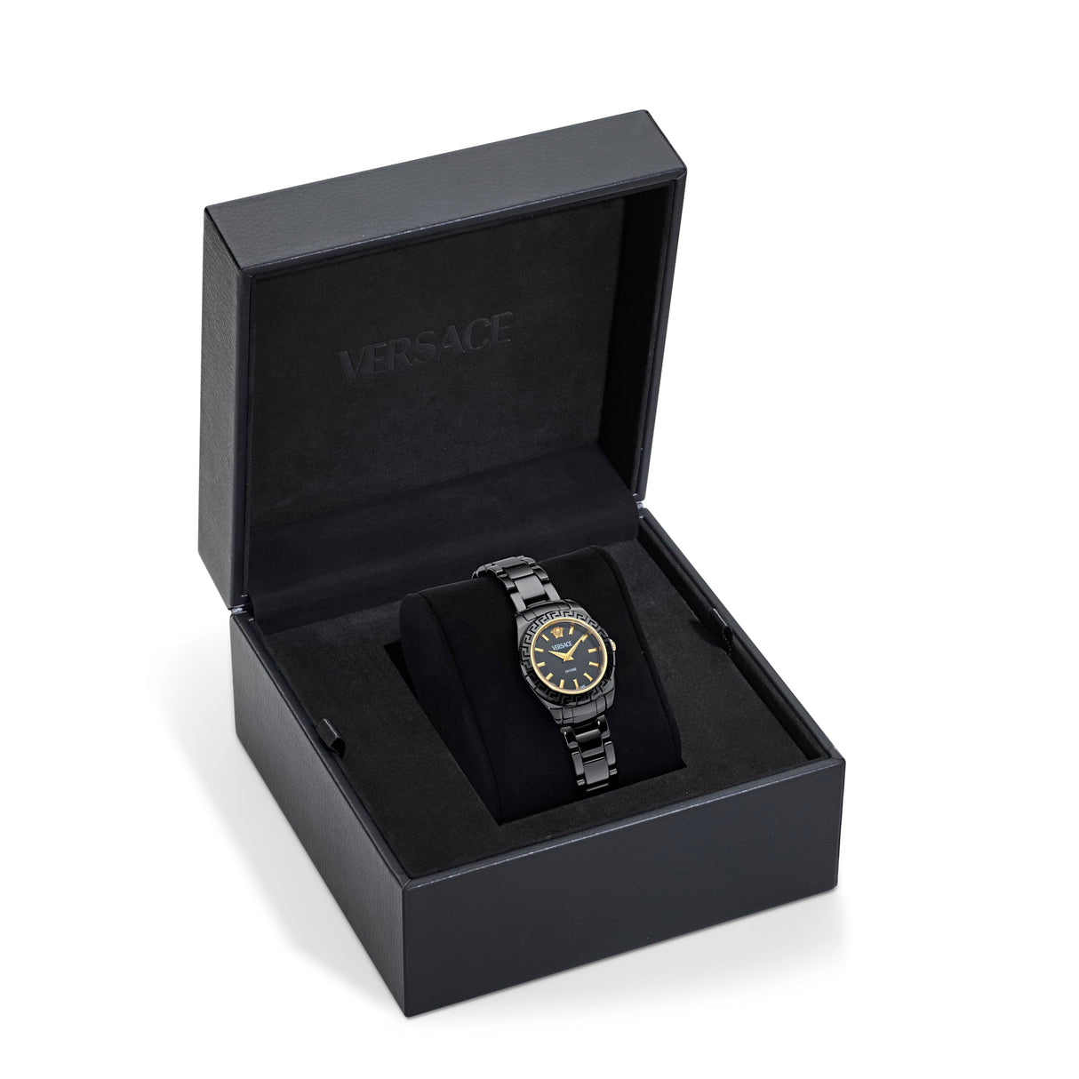 Versace Reloj Analógico para Mujer'S de Cuarzo Suizo con Correa en Cerámica VE9F00124
