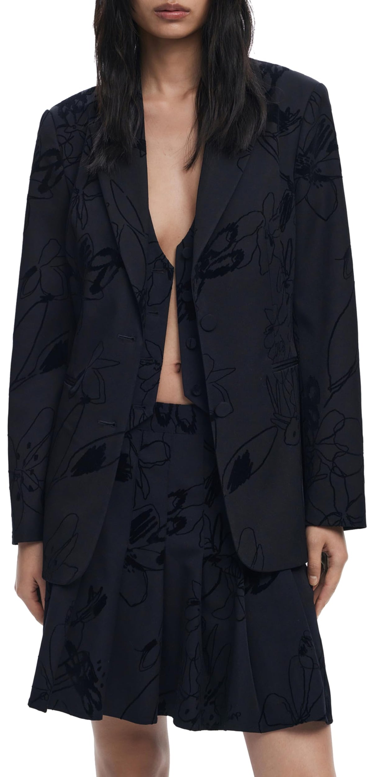 Desigual Blazer_FLOCKARTY Watch, Negro, S Women's