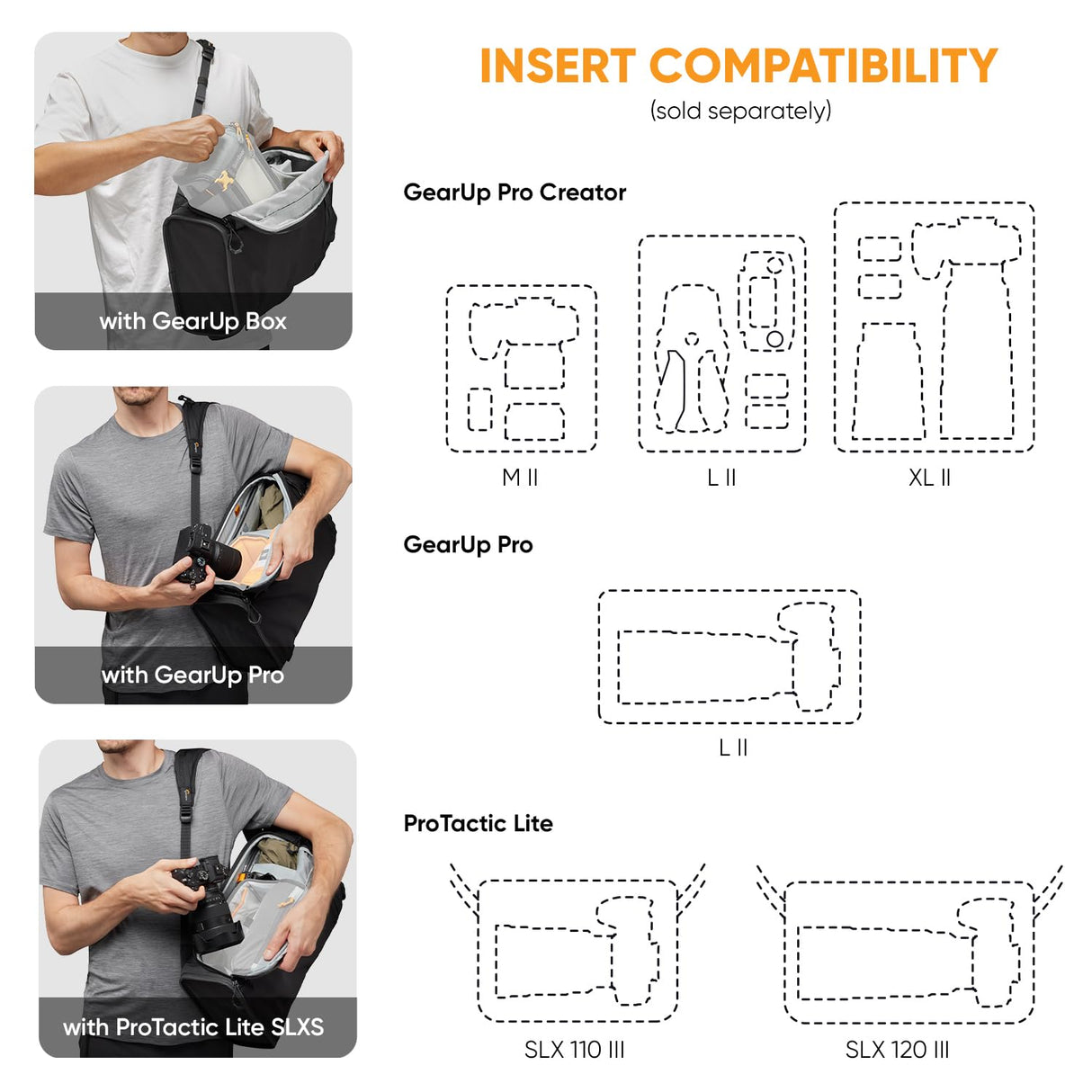 Lowepro ProTactic Lite BP 150 AW III Mochila de Portátil, Acceso Superior y Lateral, Bolsa Profesional Cámara, DSLR/Dron/Sin Espejo, Portátil 14", Cubierta Lluvia, Fotógrafo, Videógrafo, Volumen 25L