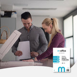 Paquete Folios A5 80gr, 10 Paquetes de 500 hojas, Papel Multifunción para Impresora Inkjet y Láser, Hojas A5 148 x 210 mm Ideales para la Oficina como para el Hogar · m-office (5000 hojas)