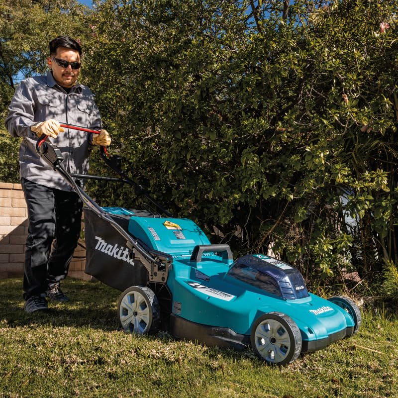Makita Cortacésped DLM538Z Twin 18V (36V) Li-Ion LXT 530mm - Baterías y Cargador no incluidos