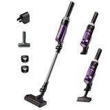 Rowenta XNano RH1128 - Aspiradora escoba sin cable, con 3 funciones en 1, autonomía de 40 minutos, muy ligero, fácil acceso del suelo hasta el techo, lila y gris