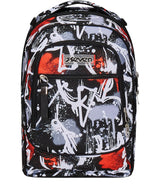 Seven Trolley New Tech, 2 Ruedas, Spray me, Negro, 3 en 1, Triple Uso, Mochila con Carro desenganchable, Mochila Escolar de Viaje, niño niño., Negro, Talla única, Escolar