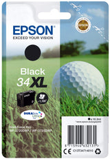 Epson C13T34714020 16.3ml Negro Cartucho de Tinta - Cartucho de Tinta para impresoras, Negro, Workforce Pro WF-3725DWF, Workforce Pro WF-3720DWF, 16,3 ml, Caja