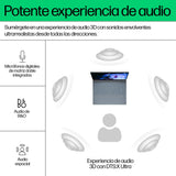 HP Pavilon Plus 14-ew1020ns - Ordenador portátil de 14" OLED 2.8K (Intel EVO Core Ultra 7, 32GB RAM, 1TB SSD, Intel ARC Graphics, Windows 11) Azul - Teclado QWERTY Español
