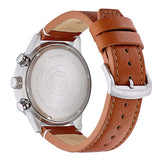 CITIZEN Reloj Analógico para Hombres de Cuarzo con Correa en Cuero CA4420-21X