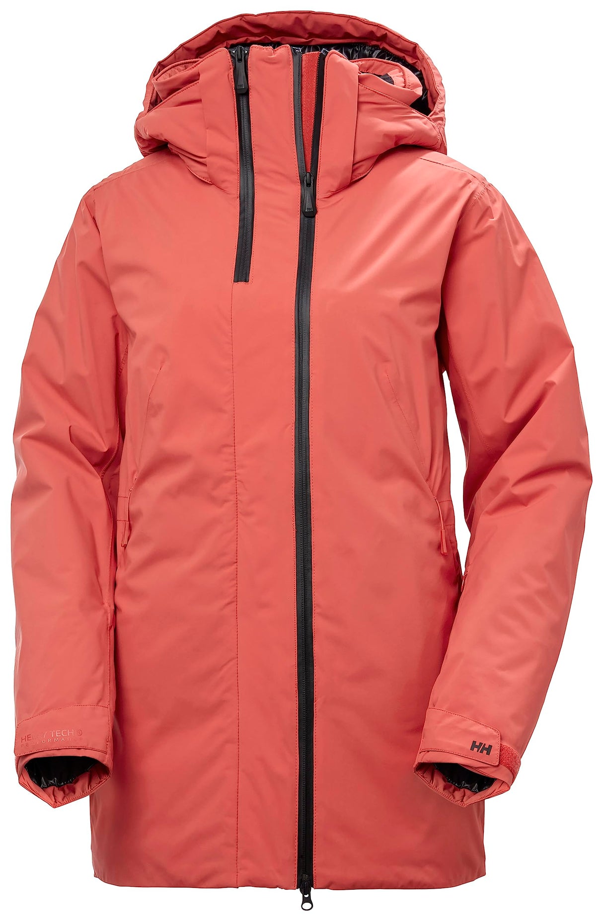 Helly-Hansen Womens W Nora Long Insulated Jacket, Rojo, XS
