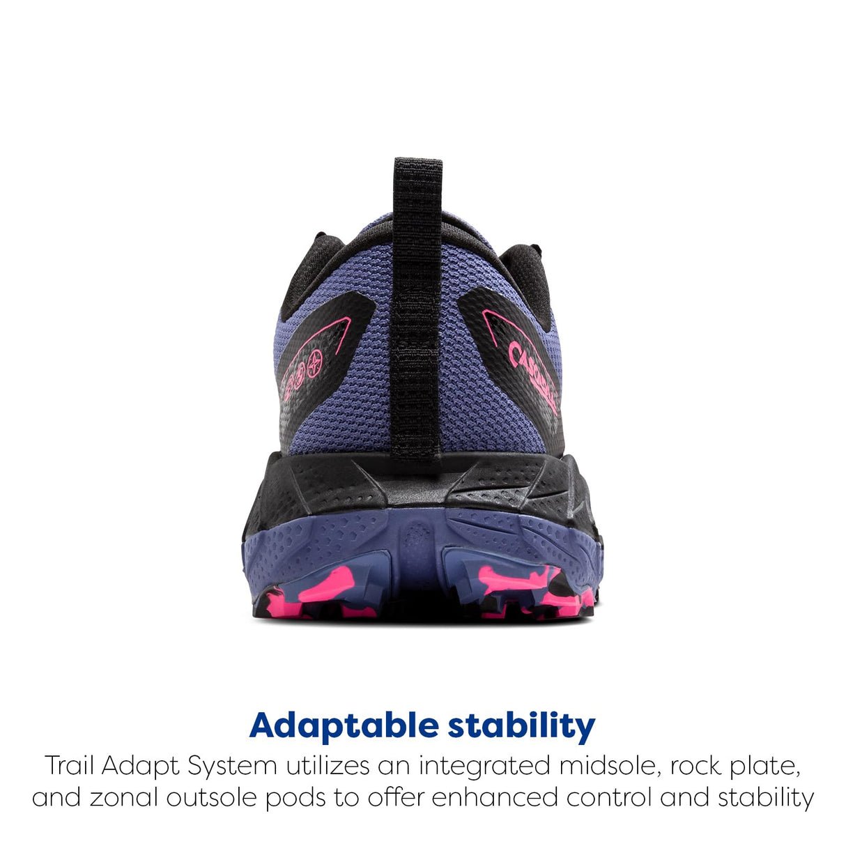 BROOKS Cascadia 18 GTX, Sneaker Mujer, Gris Azul/Negro/Rosa, 38 EU