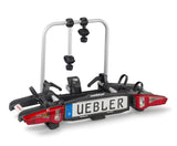 Uebler AHK I21 15900 Portabicicletas con Acoplamiento Plegable, 60º, para 2 Bicicletas