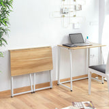 InnovaGoods® Escritorio Plegable Portátil, Mesa Escritorio Plegable se Adapta fácilmente a Diversos Espacios, Mesa Plegable Escritorio Ideal para teletrabajo, no Requiere Montaje. 80 x 75 x 45 cm