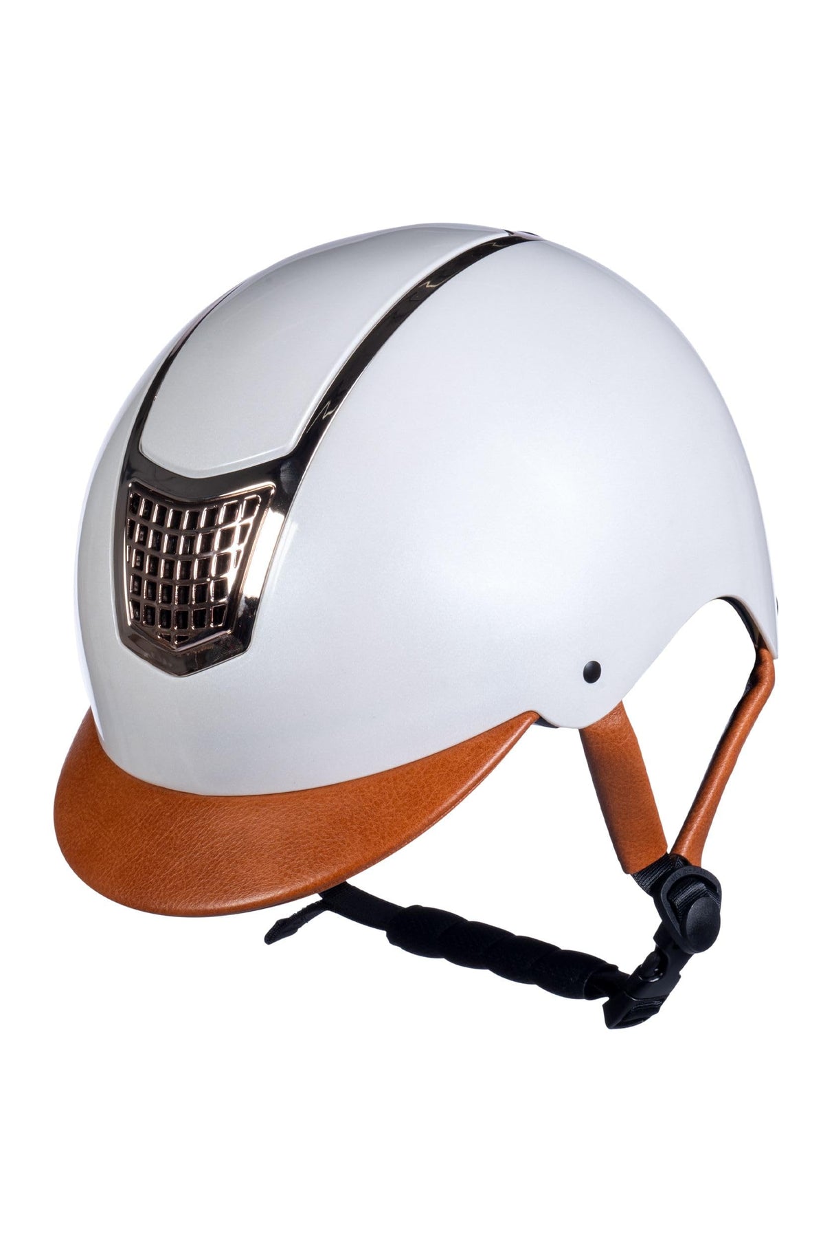HKM Edinburgh Casco de Montar Marrón Oscuro M