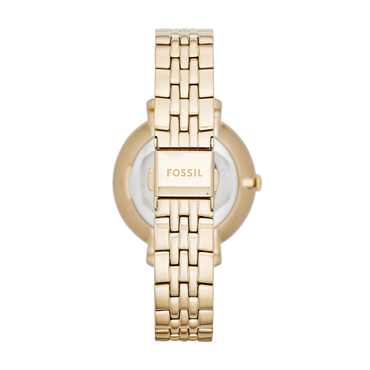 Fossil Jacqueline Reloj para mujer, movimiento de cuarzo con correa de acero o piel, Tono oro y blanco, 36MM