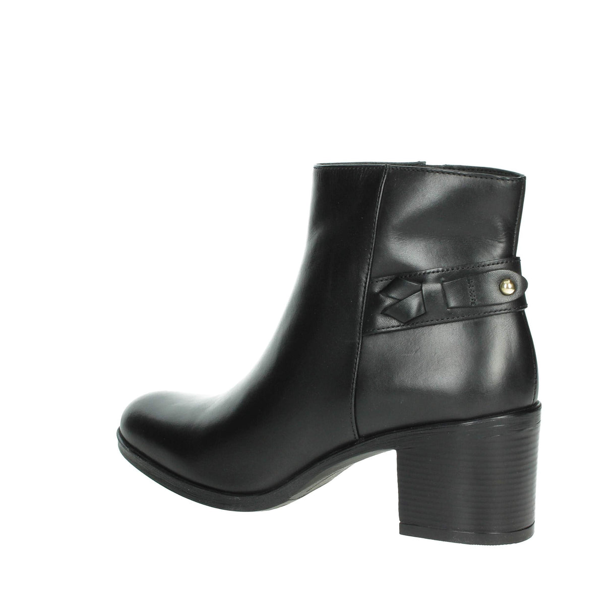 Geox D New Asheel, Bota de Tobillo, Black, 40 EU