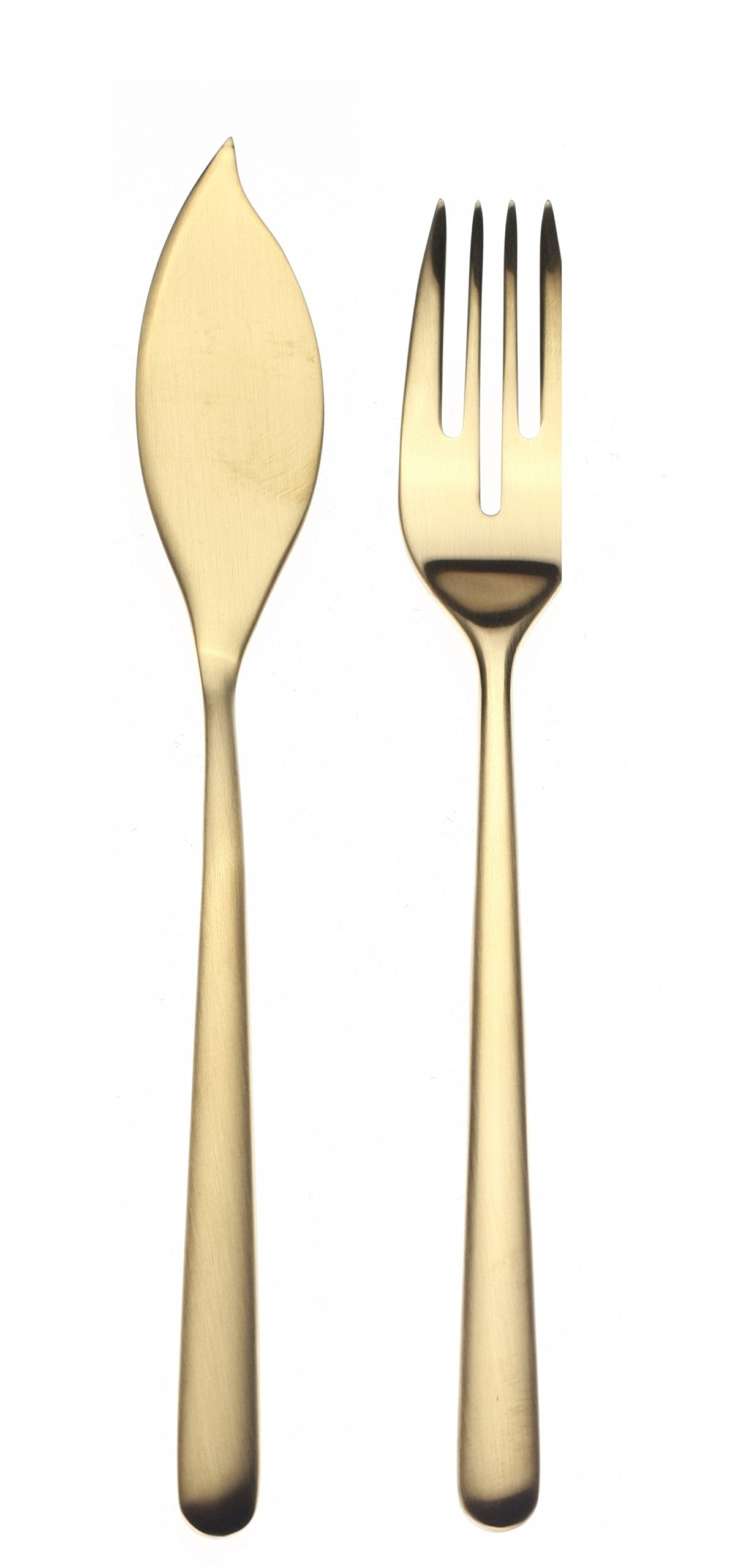 Mepra 108122021 - Pala para Servir Pescados, Color Dorado