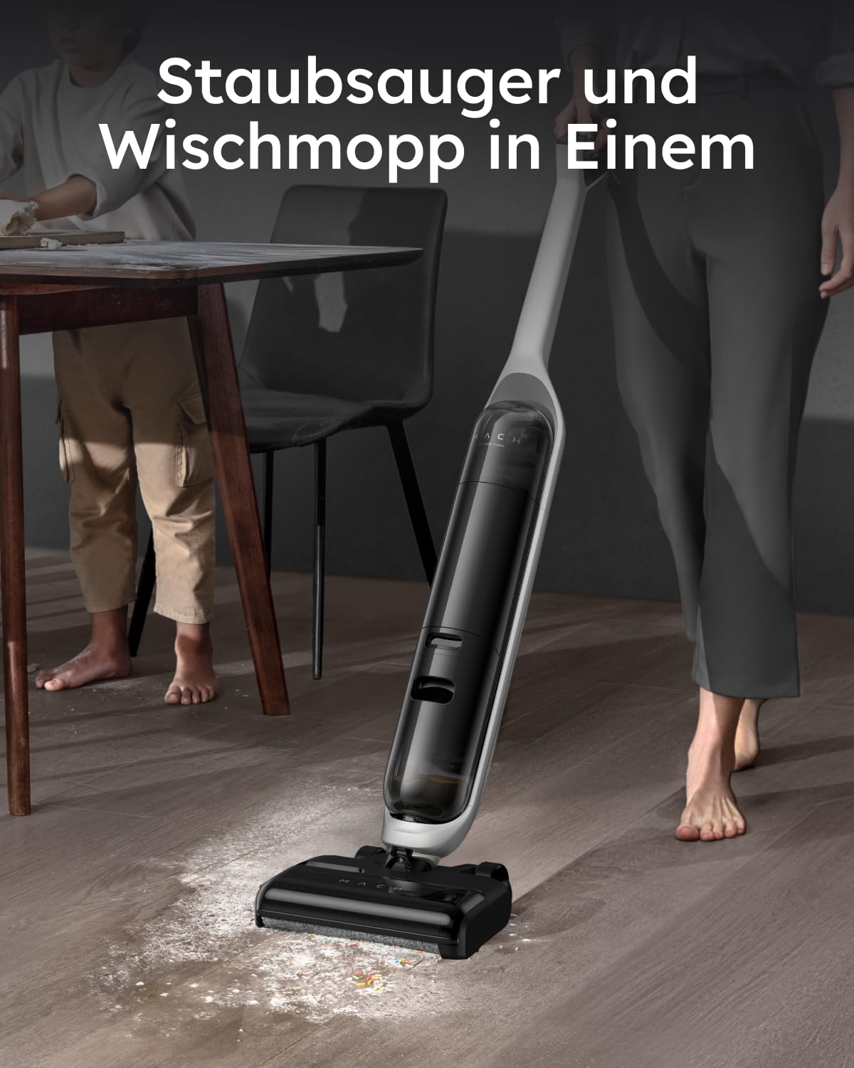 eufy T2740 Aspirador en seco y húmedo, Negro