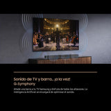 SAMSUNG Barra de Sonido HW-Q600F/ZF - Dolby Atmos/DTS:X, Q-Symphony Gen II, 3.1.2 Canales, Sonido Inteligente y Modo Juego Pro