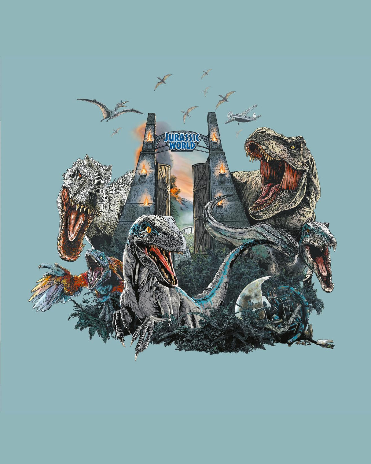 Jurassic World Trilogy [4k Ultra HD] (Ltd Ed Steelbook) [Blu-ray]