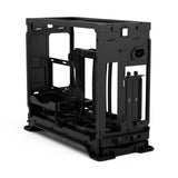 Fractal Design Era 2 ITX PC Case in Silver - Aluminio anodizado Elegante, Superficie de Nogal Macizo, Compatible con GPU de 3 Ranuras, Cable Riser PCIe 4.0 Incluido