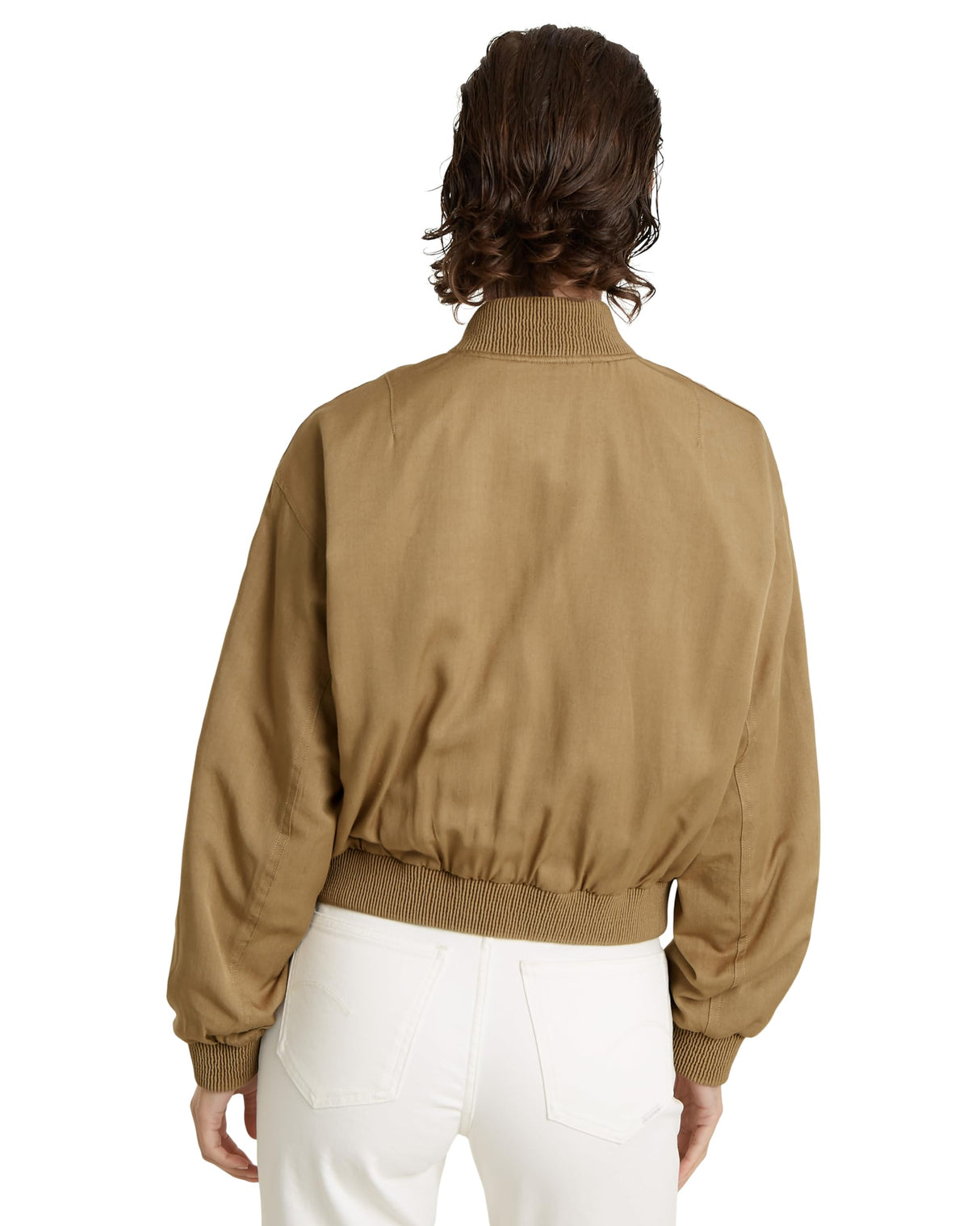 G-STAR Para Mujer Sobrecamisa Everyday Bomber, Beige (safari D23018-D573-B444), XL