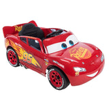 Coche eléctrico para niños Huffy Disney Rayo Mcqueen, Coche motorizado 6v Rayo Mcqueen Rojo.
