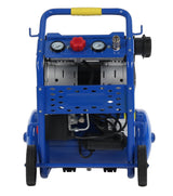 MICHELIN CA-MX10-1 - Compresor Silencioso 10LT 1HP - 59 dB - Capacidad 10 L - Motor de 1 HP - Presión Máx 8 Bar - Caudal 130 l/min - Sin Aceite - Portátil - Carro Ergonómico