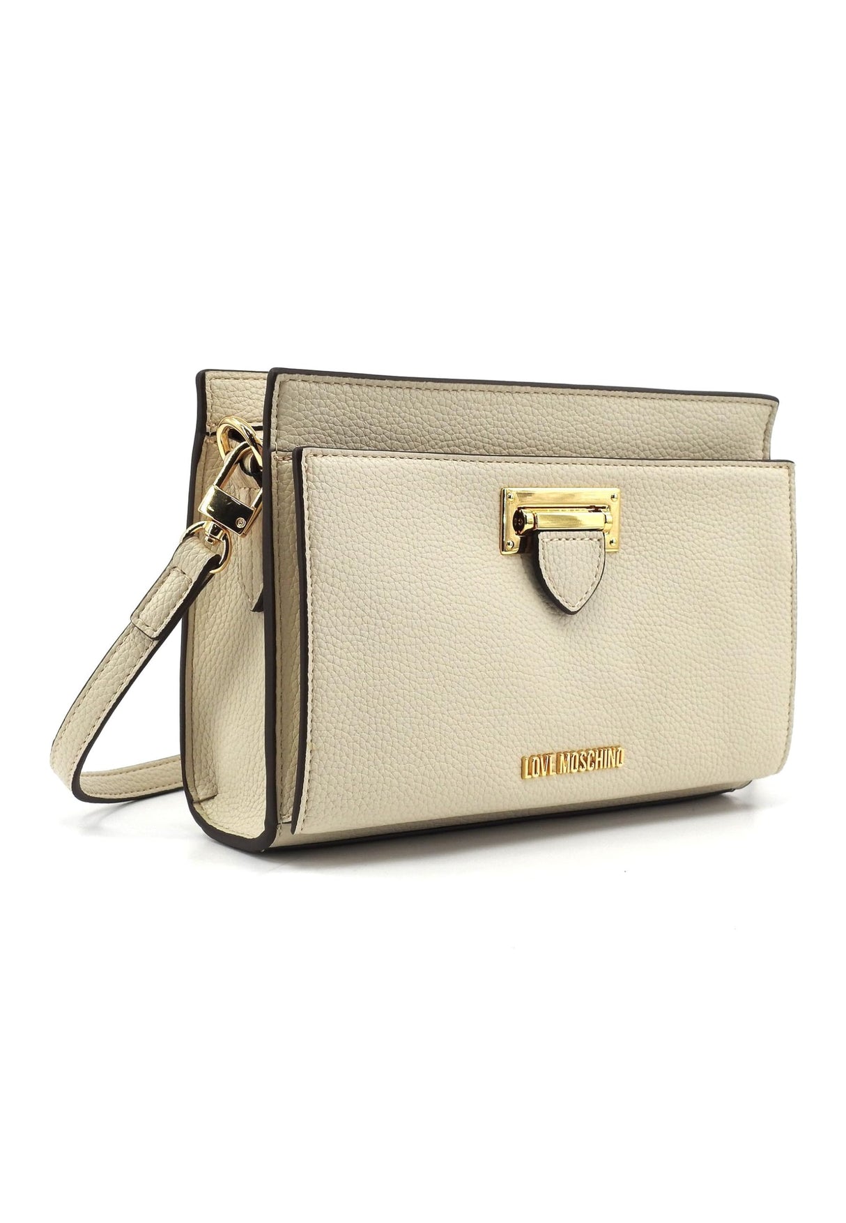 Love Moschino jc4115pp1i, Bolso de Hombro Mujer, Blanco, Talla única