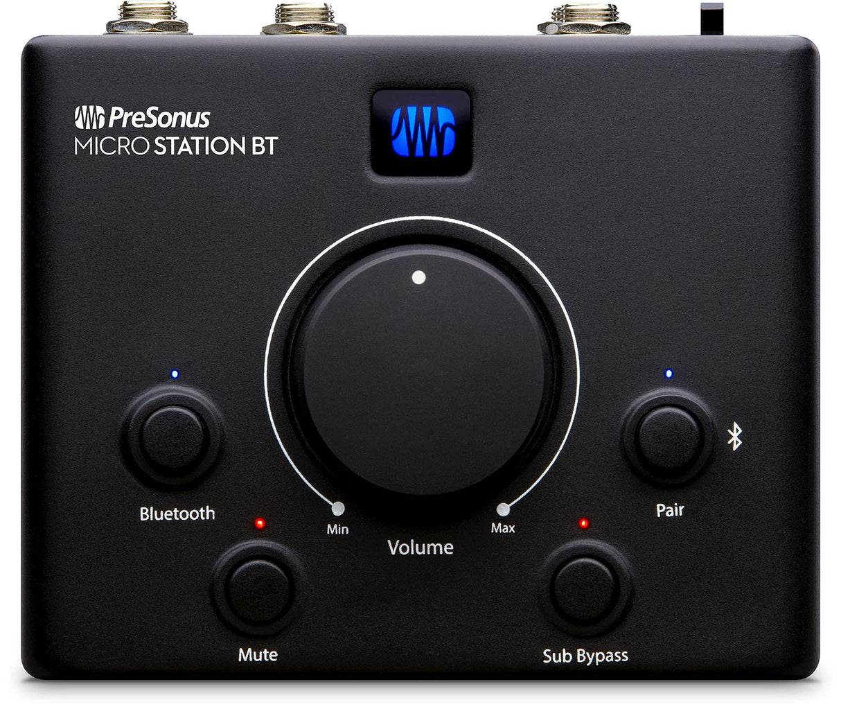 PreSonus MicroStation BT Controlador de monitores 2.1 con conectividad Bluetooth