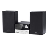 Grundig - Cms 1050 Dab+ BT kompakt Micro anlage (Bluetooth, cd-mp3-wiedergabe, USB anschluss) Schwarz/Silber