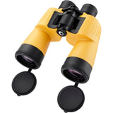 Barska Floatmaster 7x50 Waterproof Marine Binoculars Prismáticos flotantes WP 7 x 50, Unisex Adulto, Amarillo, 7x50mm