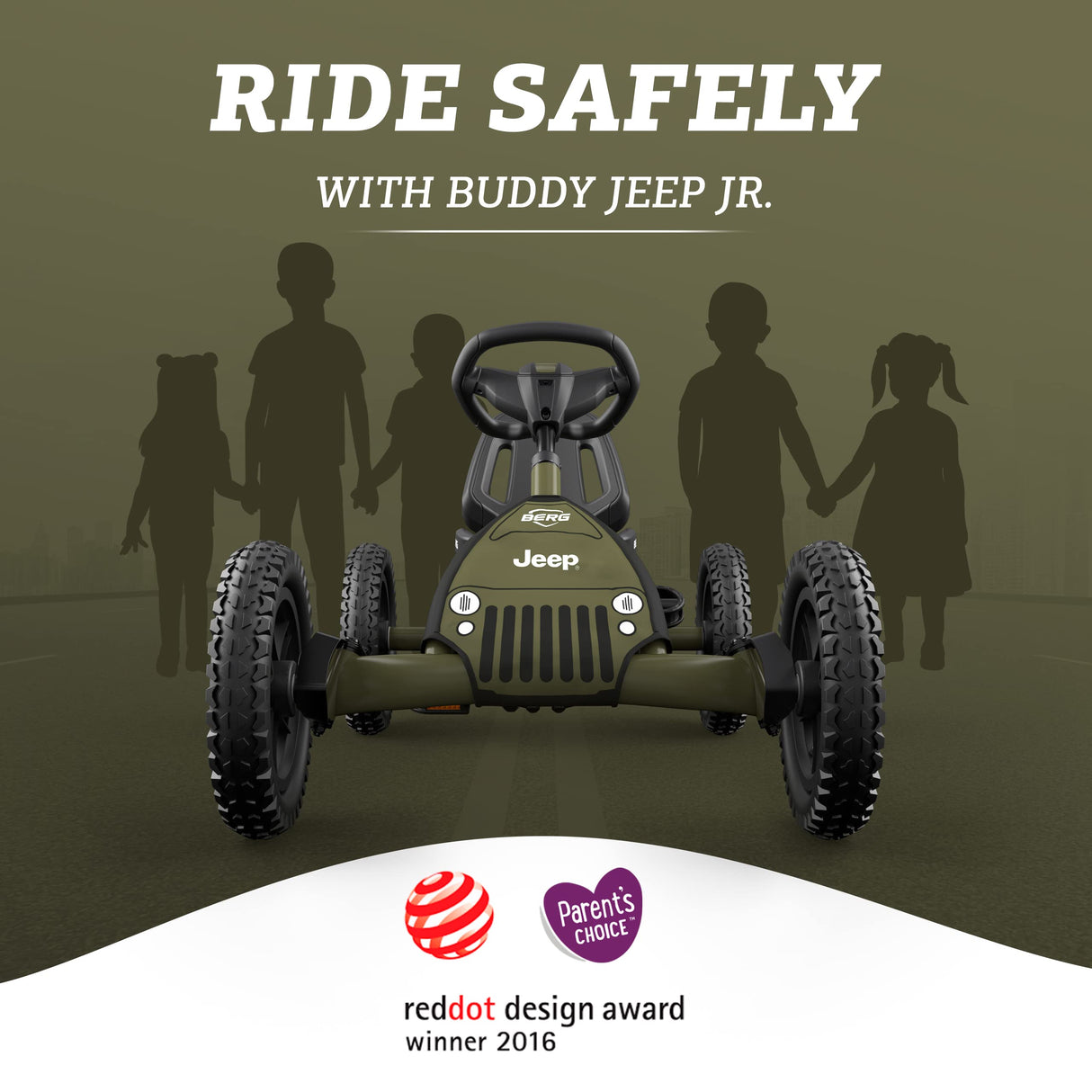 BERG - Jeep Go-Kart de Pedal Junior