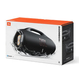 JBL Boombox 4, Altavoz Bluetooth portátil, Sonido JBL Pro, AI Sound Boost, Resistencia al Agua/Polvo IP68, autonomía 34 h, Life, Auracast, 2 ajustes de Refuerzo de Graves, Negro