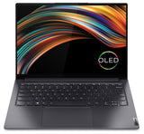 Lenovo Yoga Slim 7 Pro - Ordenador Portátil 14" 2.8K OLED 90Hz (AMD Ryzen 7 5800H,16GB RAM,512GB SSD,AMD Radeon Graphics,Windows 11 Home) Gris, Teclado QWERTY Portugués (82N50074PG)