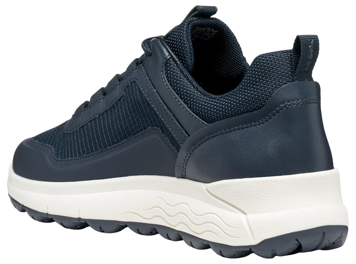 Geox D Spherica 4x4 B ABX, Zapatillas Mujer, Azul, 37 EU