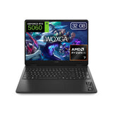HP OMEN - Ordenador portátil Gaming 16" 2.5K WQXGA (AMD Ryzen AI 7 350, 32GB RAM, 1TB SSD, NVIDIA RTX 5060, FreeDos) Teclado QWERTY Español - Negro
