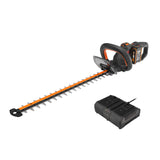 WORX Cortasetos a batería | WG286E | 40v Máx. | 2 Baterías de 20V y 2Ah | Pisajismo y jardineria