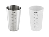 ritter stilo 7 Plus - Batidora de mano inalámbrica con batería de metal, fabricada en Alemania, color marrón claro