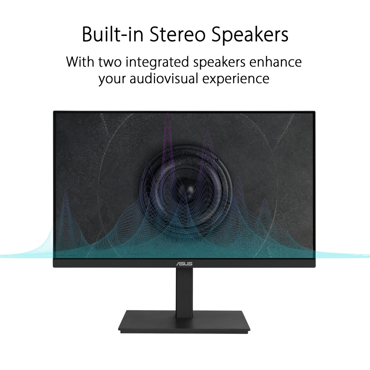 Asus VA27ECPSN - Monitor Docking USB de 27 Pulgadas, Full HD, IPS, Sin Marco, USB-C, RJ45, 75 Hz, Adaptive-Sync, Altavoces Estéreo, Baja Luz Azul, Sin Parpadeos, Diseño Ergonómico, Montaje en Pared