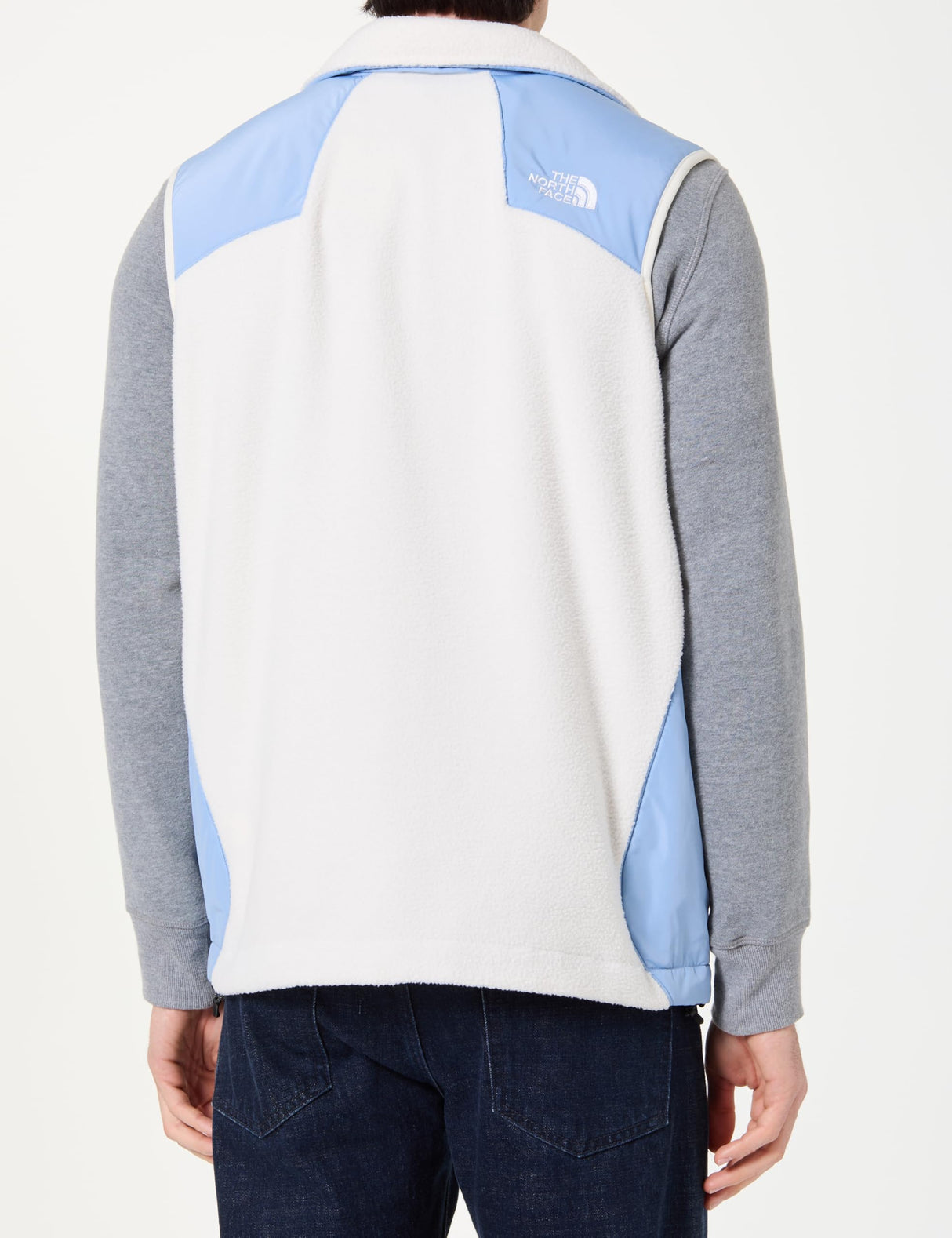 The North Face Fleeski Y2K Chaleco White Dune-Steel Blue M