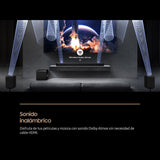 SAMSUNG Barra de Sonido HW-Q800F/ZF 2025 - Dolby Atmos inalámbrico, Q-Symphony, 5.1.2 Canales, SpaceFit Sound Pro y Compatible con asistentes de Voz