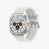 Samsung Galaxy Watch Ultra 2025 47mm - Smartwatch LTE con IA, Titanio, Botón Personalizable, Control de Salud, Garantía del Fabricante 3 Años + 1 año Extra, Blanco Titanio (Versión española)