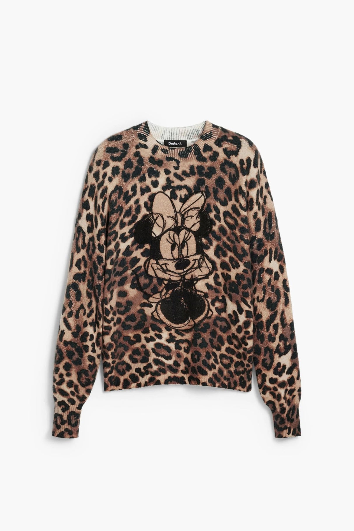 Desigual JERS_Minnie Pullover Sweater, marrón, M Women's