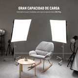 NEEWER Soporte de Luz Alta Resistencia con Ruedas, Altura Máx 3.2ft/98cm, Acero Inoxidable Plegable Trípode Ajustable, Soporte Luz Fotografía para Speedlight Softbox Monoluz, Carga Máx 22lb, ST98SS