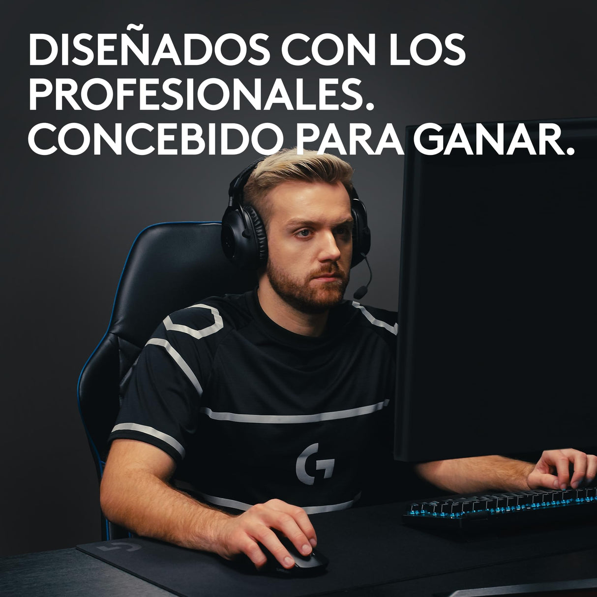 Logitech G PRO X SUPERLIGHT 2 LIGHTSPEED Ratón inalámbrico Gaming, Europa del Este Envases, 8K, ligero, 60g, HERO 2, 888 IPS, 44K DPI, 5 botones programables, USB-C, PC/Mac - Negro