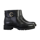 Geox D Hoara B, Bota de Tobillo Mujer, Negro, 38 EU