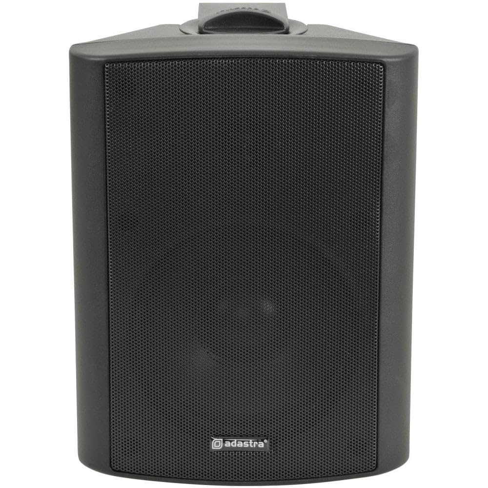 Adastra Altavoz Exterior Resistente a la Intemperie | 90 W | Negro 5.25 Pulgadas