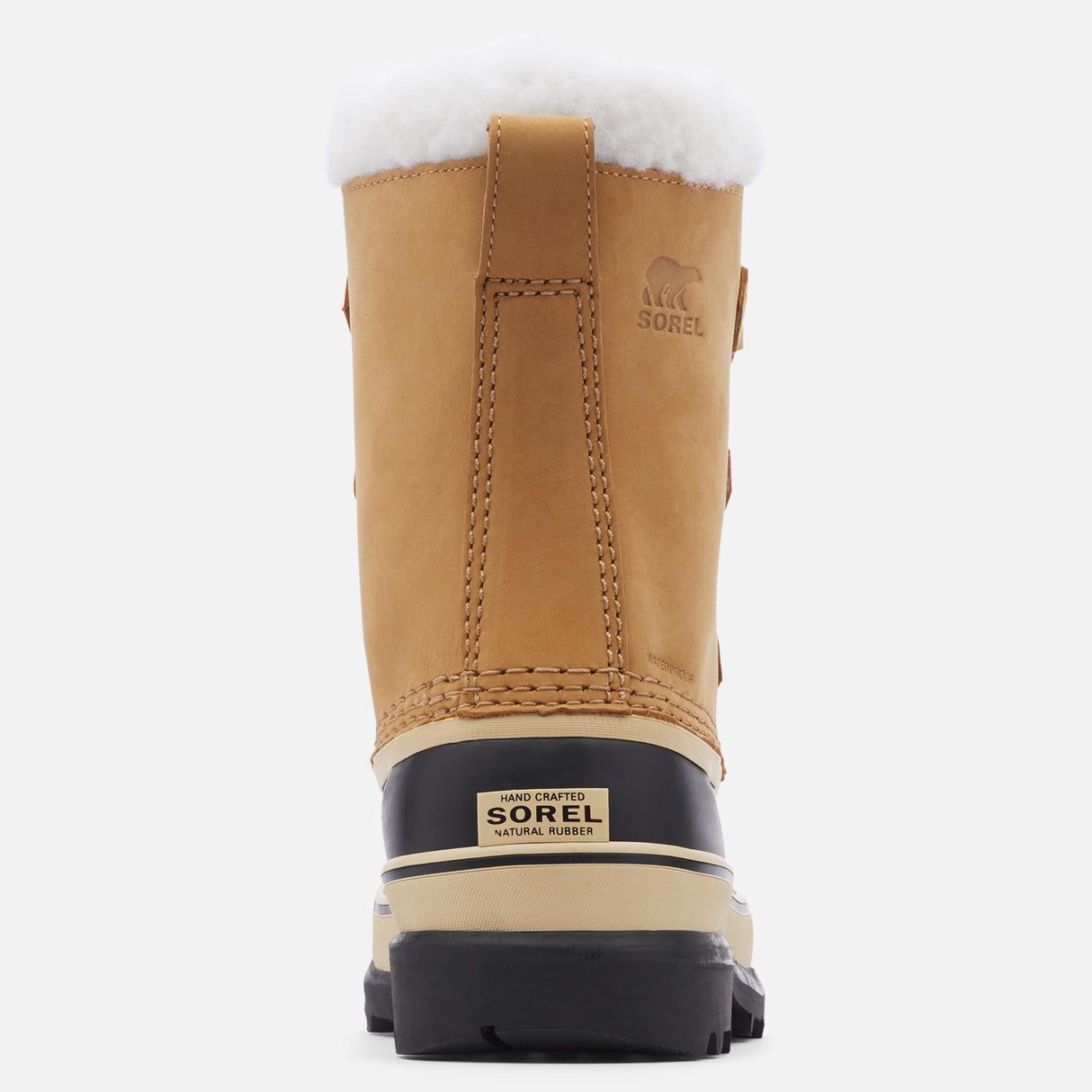 Sorel Caribou WP, Botas para nieve impermeables, Unisex niños, Buff Youth, 39 EU