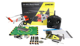 Amewi UH-60L Black Hawk Coastguard - Helicóptero sin escobillas (4 Canales, 6 G, RTF, teledirigido)